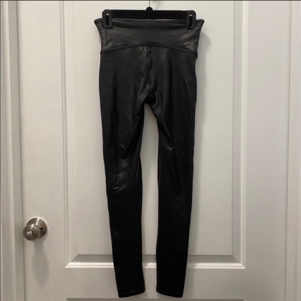 Spanx Faux Leather Leggings - Picture 4 of 4